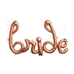 BRIDE' Wedding Balloon - Spritz New in Package